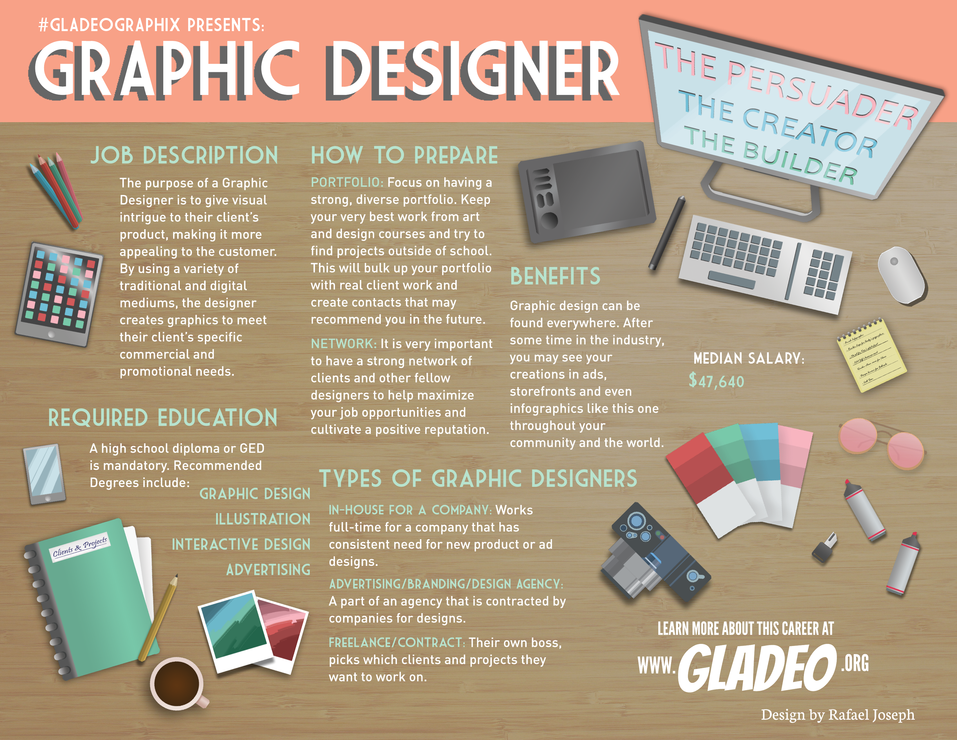 Designer gráfico da Gladeographix