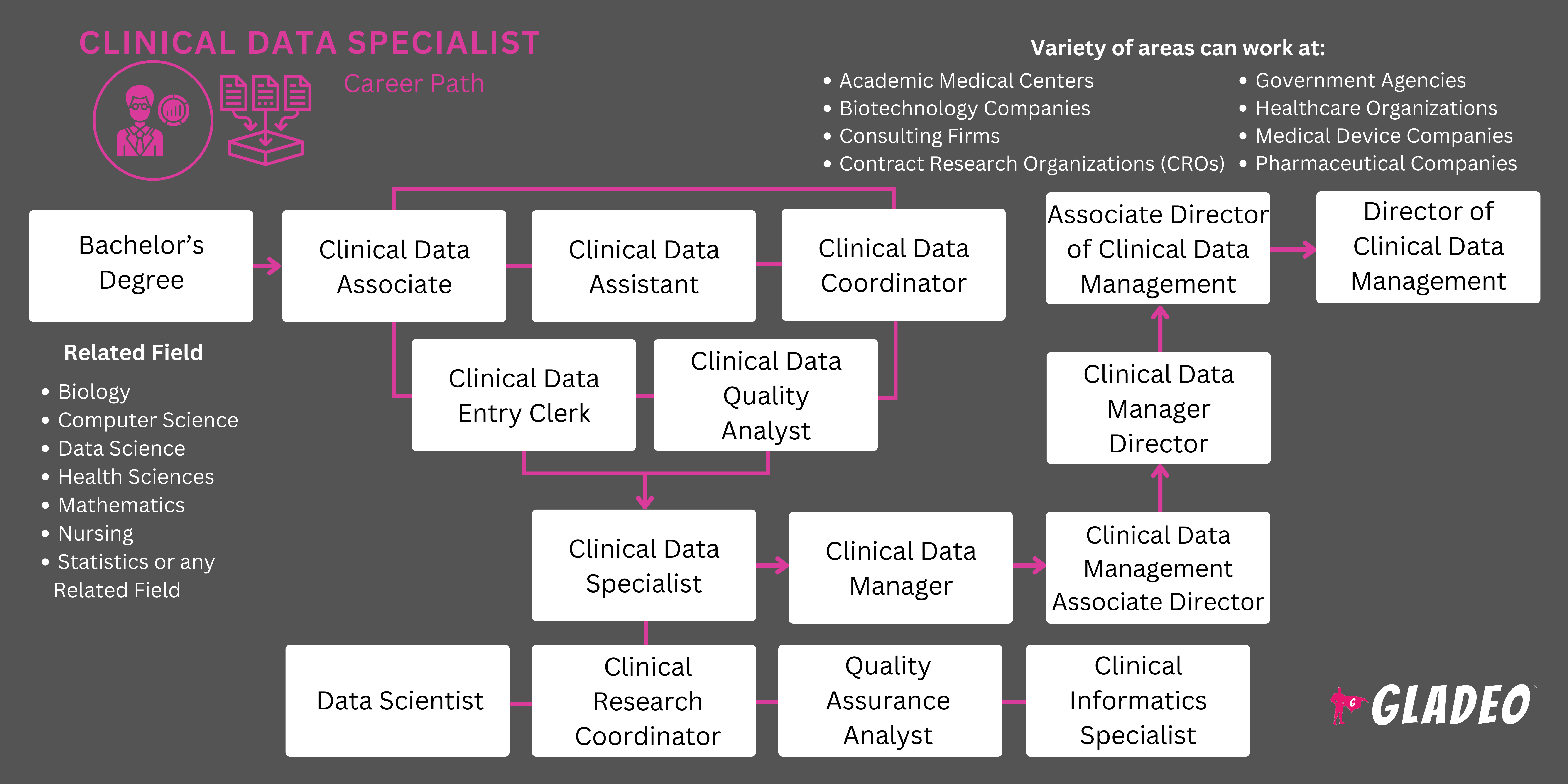 Plano de carreira para especialista em dados clínicos